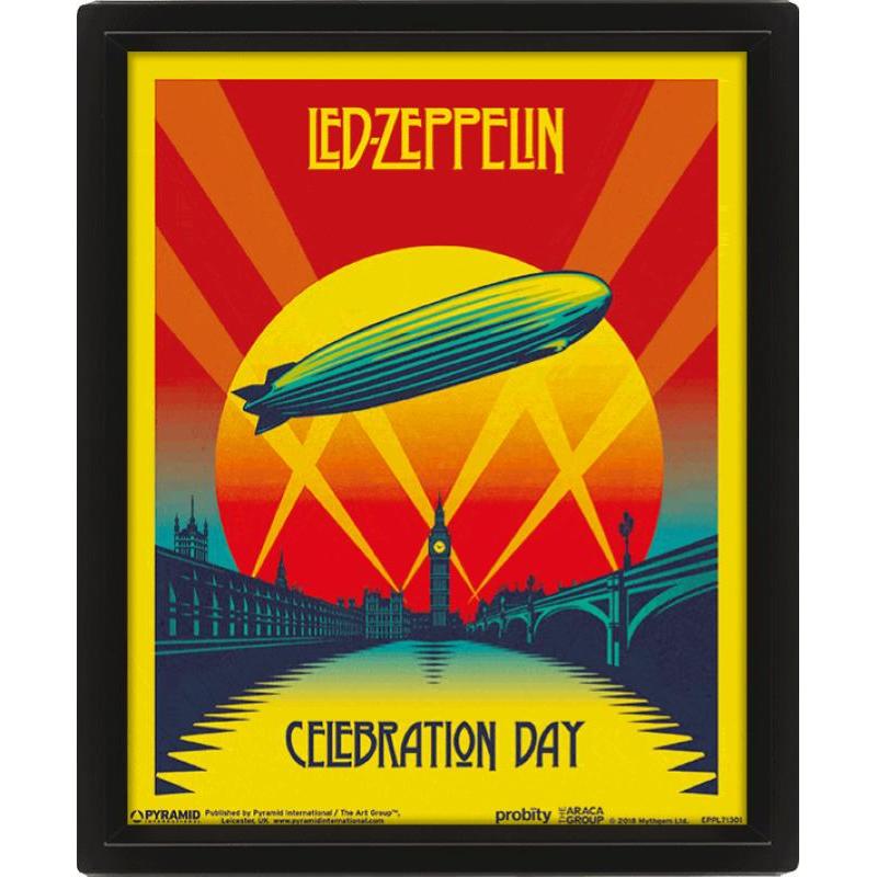 Poster 3d Lenticular Led Zeppelin PYRAMID INTERNATIONAL