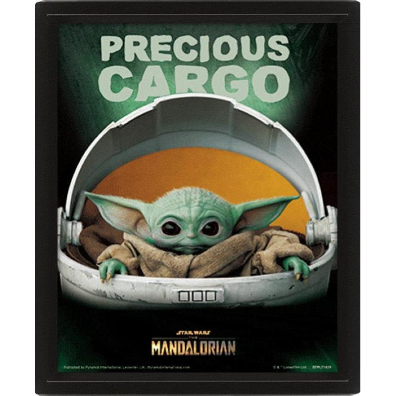 Sw The Mandalorian Prec.Cargo Poster 3d PYRAMID INTERNATIONAL