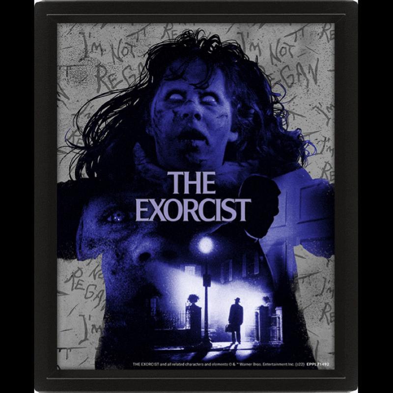 The Exorcist 3d Poster PYRAMID INTERNATIONAL