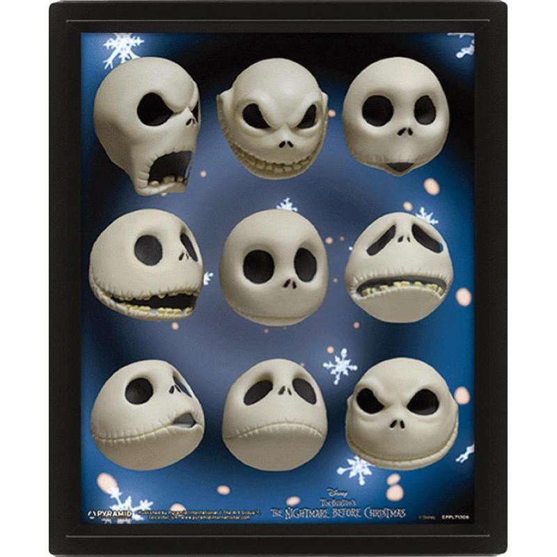 Nbx - Jack Expressions - Poster 3d PYRAMID INTERNATIONAL