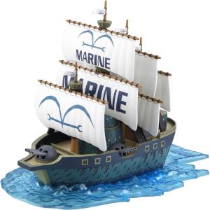 One Piece: Grand Ship Collection Plastic Model Kit Marine Warship Bandai