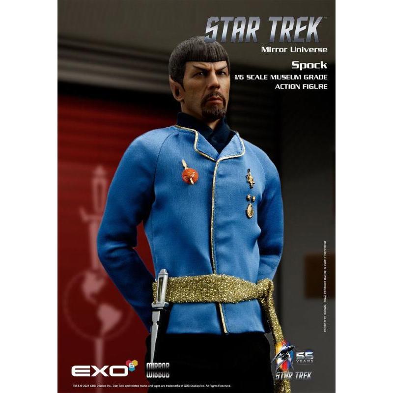 Star Trek: The Original Series 1/6 Spock Mirror Universe EXO-6