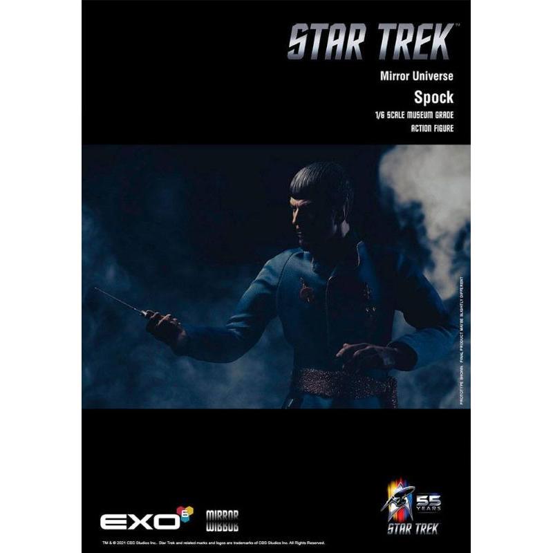Star Trek: The Original Series 1/6 Spock Mirror Universe EXO-6
