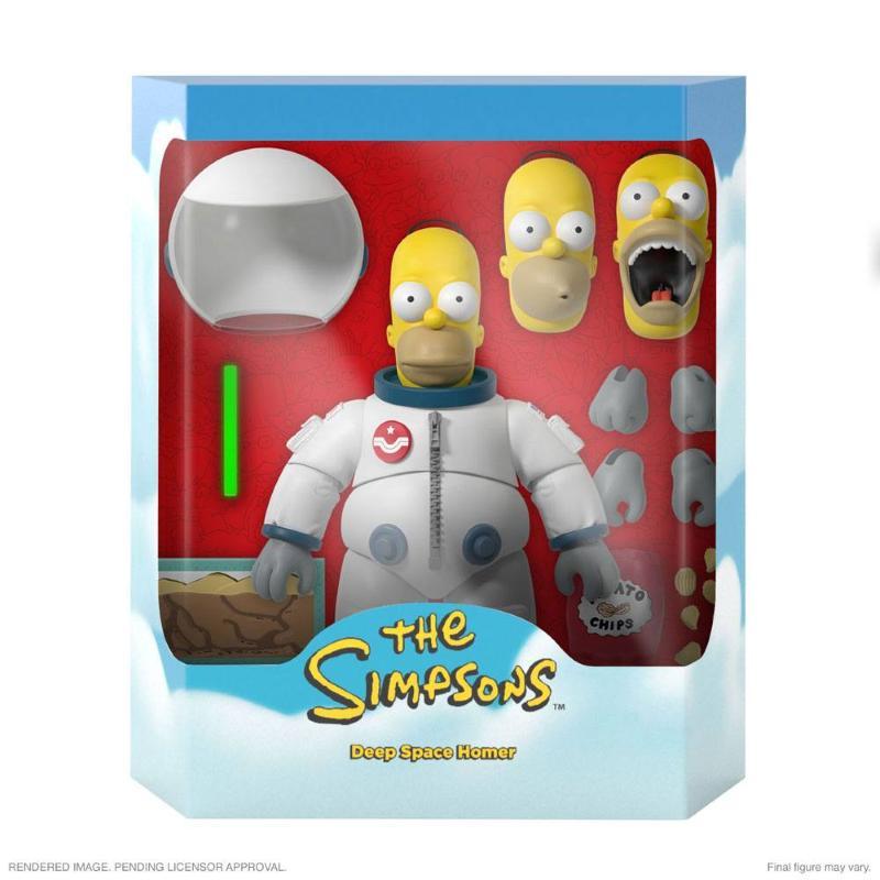 The Simpsons Ultimates Deep Space Homer Super7