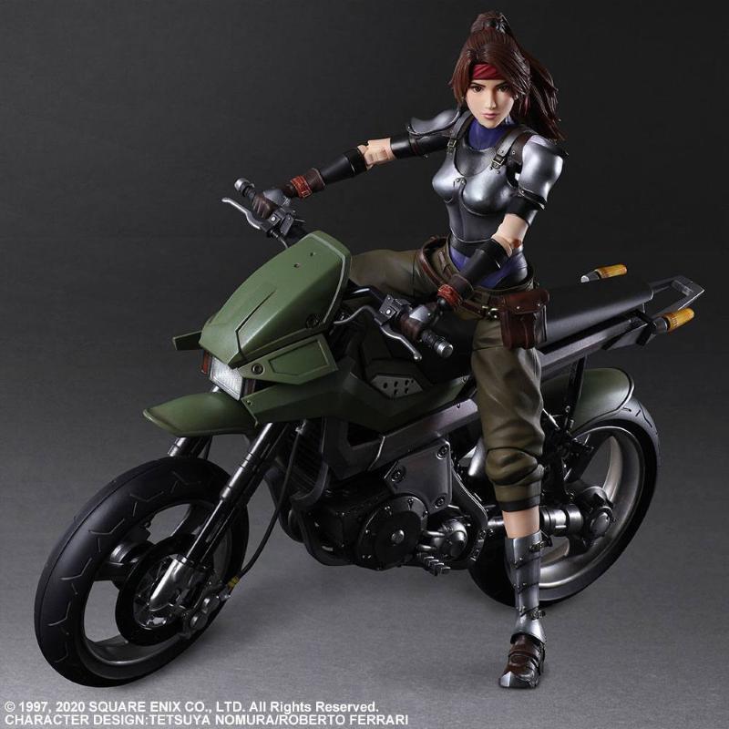Final Fantasy VII Remake: Play Arts Kai Jessie & Motorcycle Set Square Enix