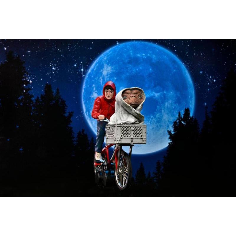 E.T. the Extra-Terrestrial Elliott & E.T. on Bicycle Neca