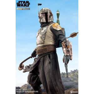 Star Wars The Mandalorian Premium Format  Boba Fett Sideshow Collectibles