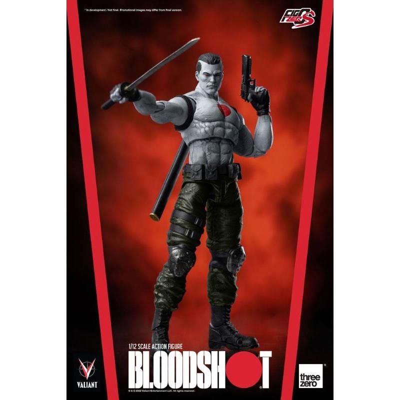 Valiant Comics FigZero 1/12 Bloodshot Threezero