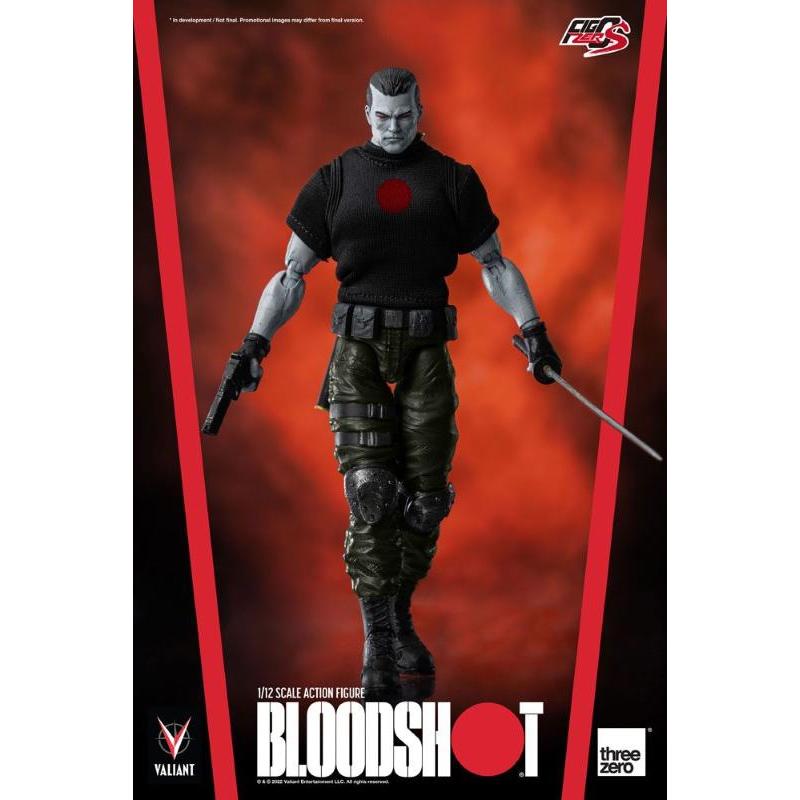 Valiant Comics FigZero 1/12 Bloodshot Threezero