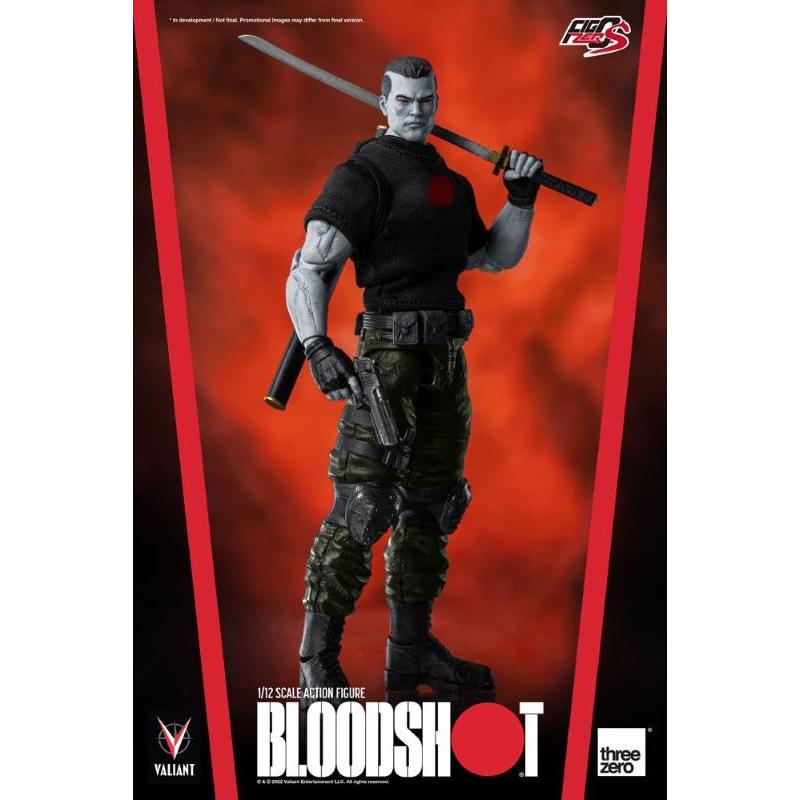 Valiant Comics FigZero 1/12 Bloodshot Threezero