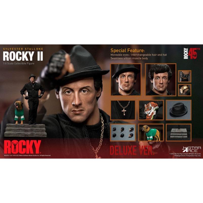 Rocky II My Favourite Movie 1/6 Rocky Balboa Deluxe Stare Ace