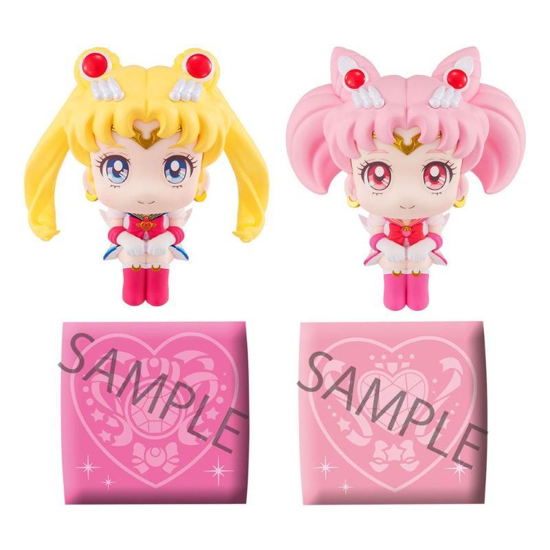 Look Up Super Sailor Moon & Chibi Moon Set With Gift Megahouse