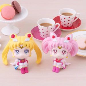 Look Up Super Sailor Moon & Chibi Moon Set With Gift Megahouse