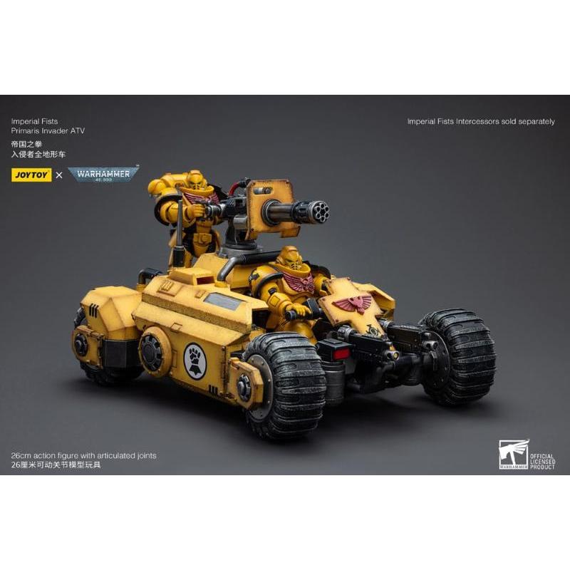 Warhammer 40k Vehicle 1/18 Imperial Fists Primaris Invader ATV JoyToy