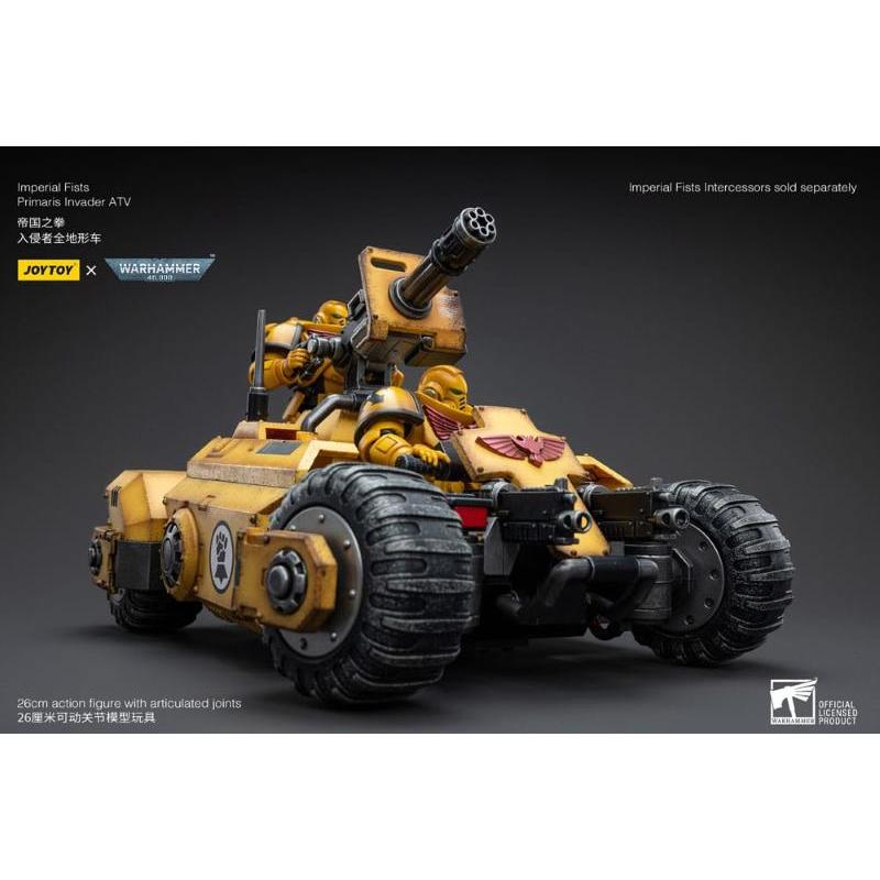 Warhammer 40k Vehicle 1/18 Imperial Fists Primaris Invader ATV JoyToy