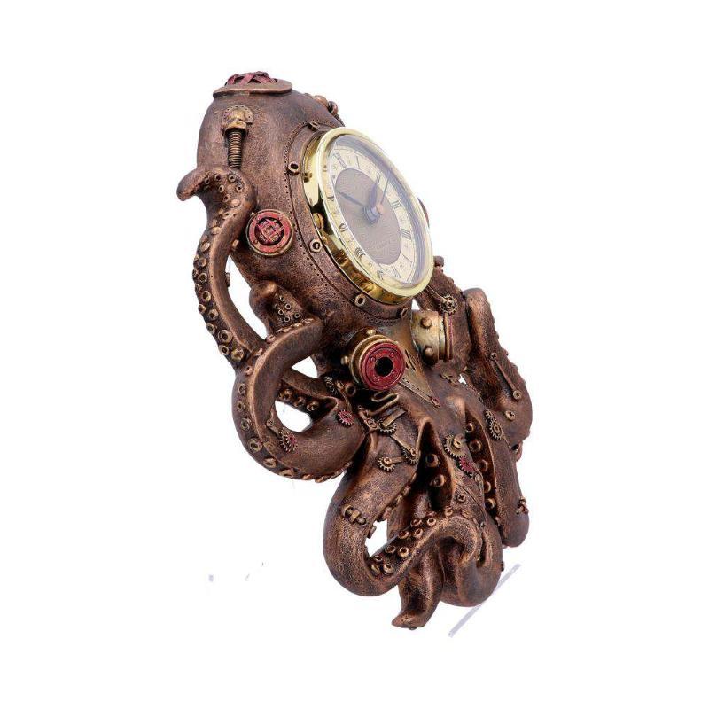 STEAMPUNK OCTOPUS SQUID WALL CLOCK
