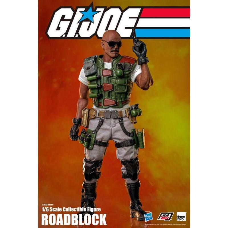 G.I. Joe FigZero 1/6 Roadblock Threezero