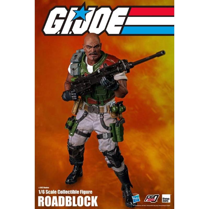 G.I. Joe FigZero 1/6 Roadblock Threezero