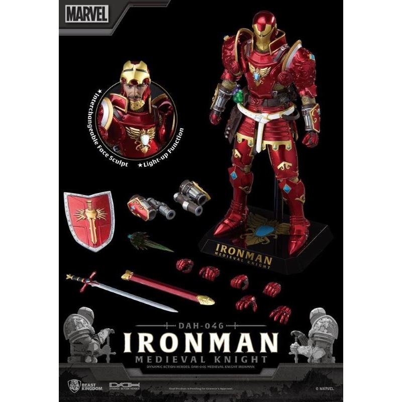 Marvel Iron Man Medieval Knight Beast Kingdom