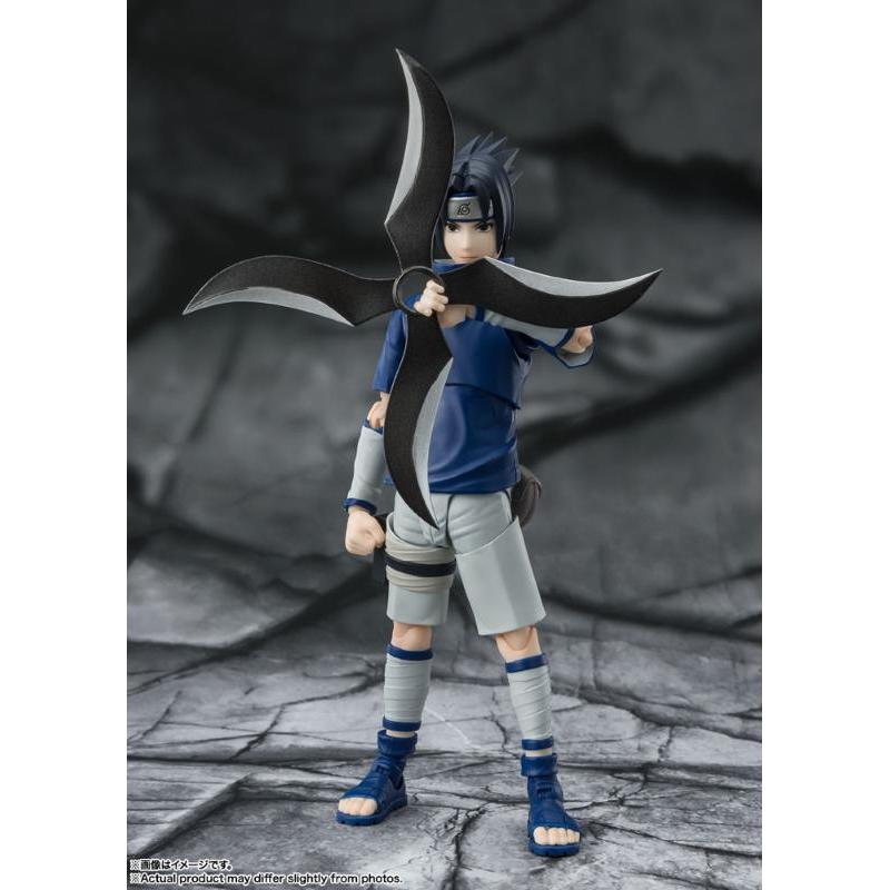 Naruto S.H. Figuarts Sasuke Uchiha Ninja Prodigy of the Uchiha Clan Bloodline Bandai