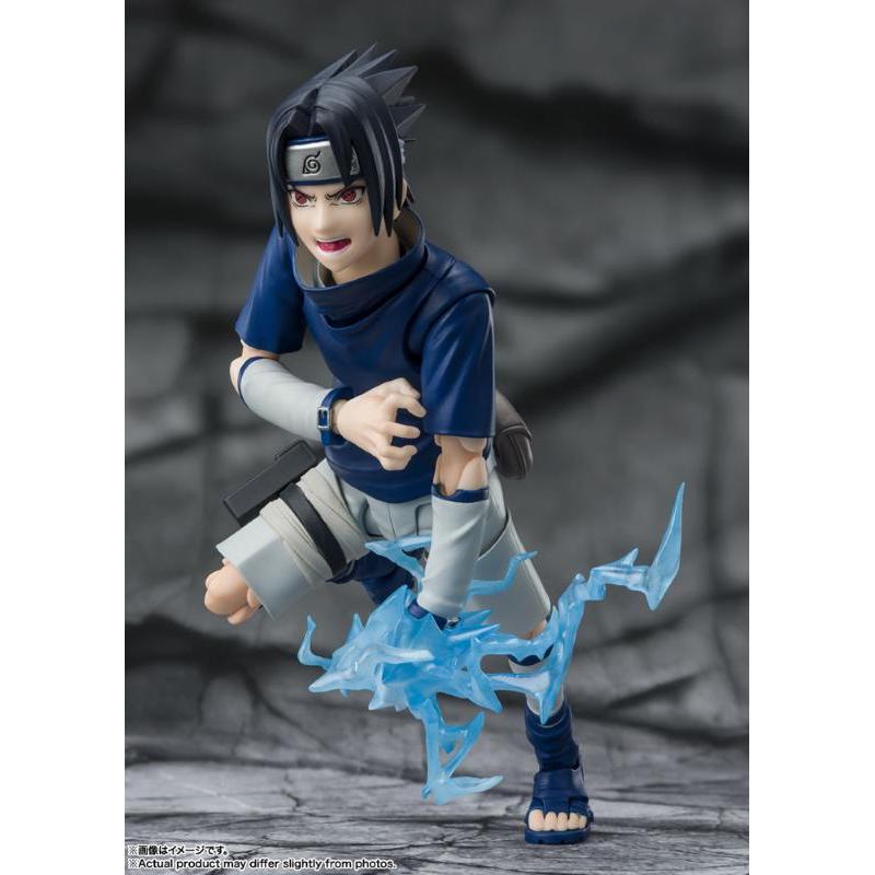 Naruto S.H. Figuarts Sasuke Uchiha Ninja Prodigy of the Uchiha Clan Bloodline Bandai
