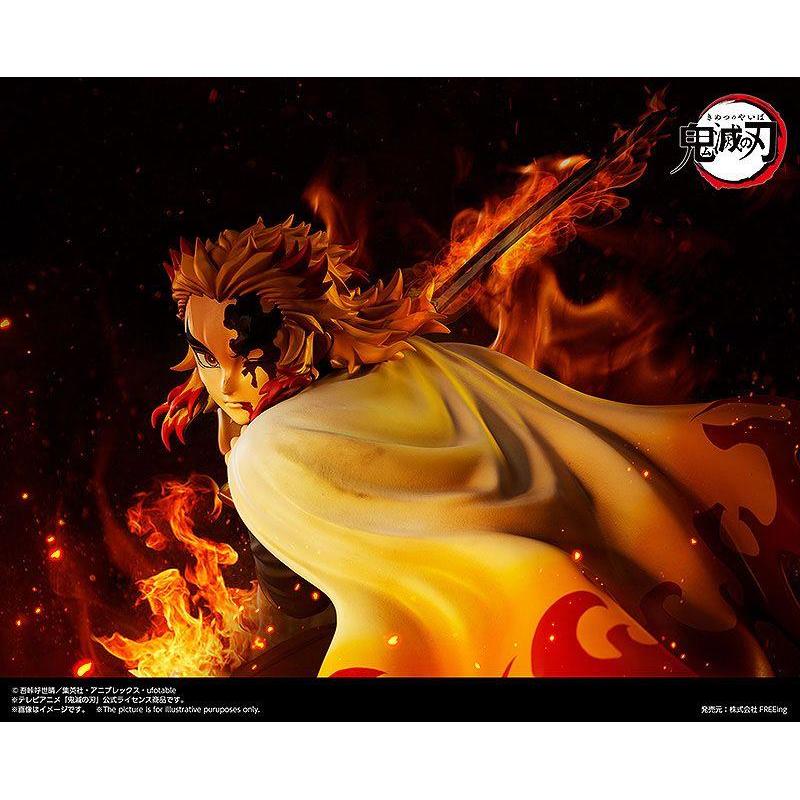 Demon Slayer: Kimetsu no Yaiba 1/4 Kyojuro Rengoku FREEing