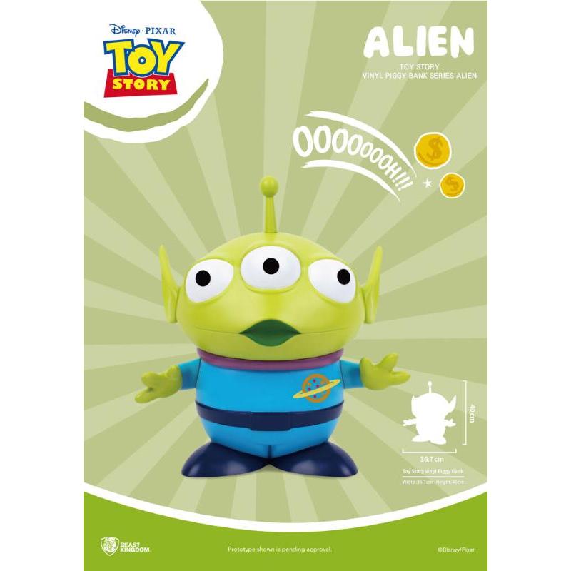 Toy Story Piggy Vinyl Bank Alien Beast Kingdom