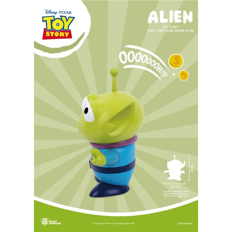 Toy Story Piggy Vinyl Bank Alien Beast Kingdom