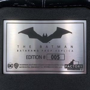 The Batman Prop Replica Batarang Limited Edition