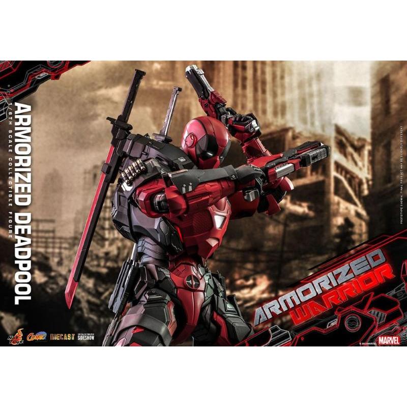 Marvel Comic Masterpiece 1/6 Armorized Deadpool Hot Toys