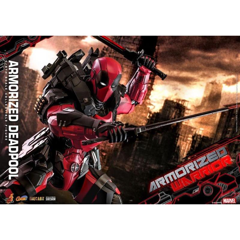 Marvel Comic Masterpiece 1/6 Armorized Deadpool Hot Toys