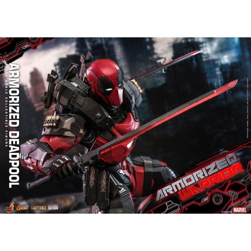 Marvel Comic Masterpiece 1/6 Armorized Deadpool Hot Toys