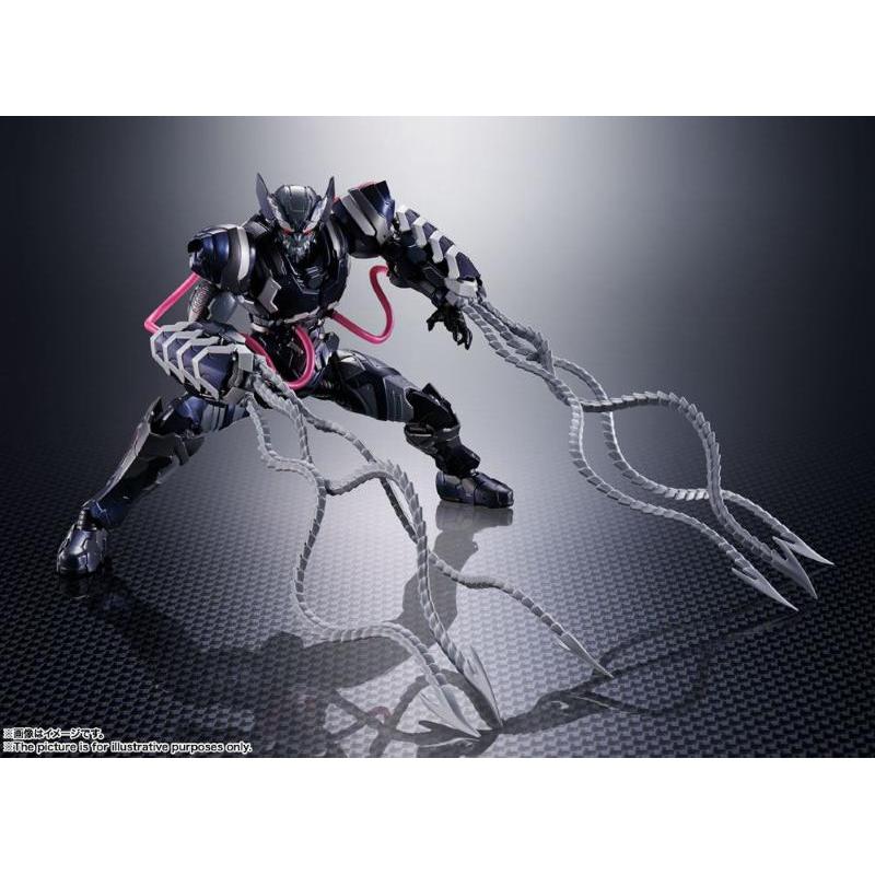 Tech-On Avengers S.H. Figuarts Venom Symbiote Wolverine Bandai