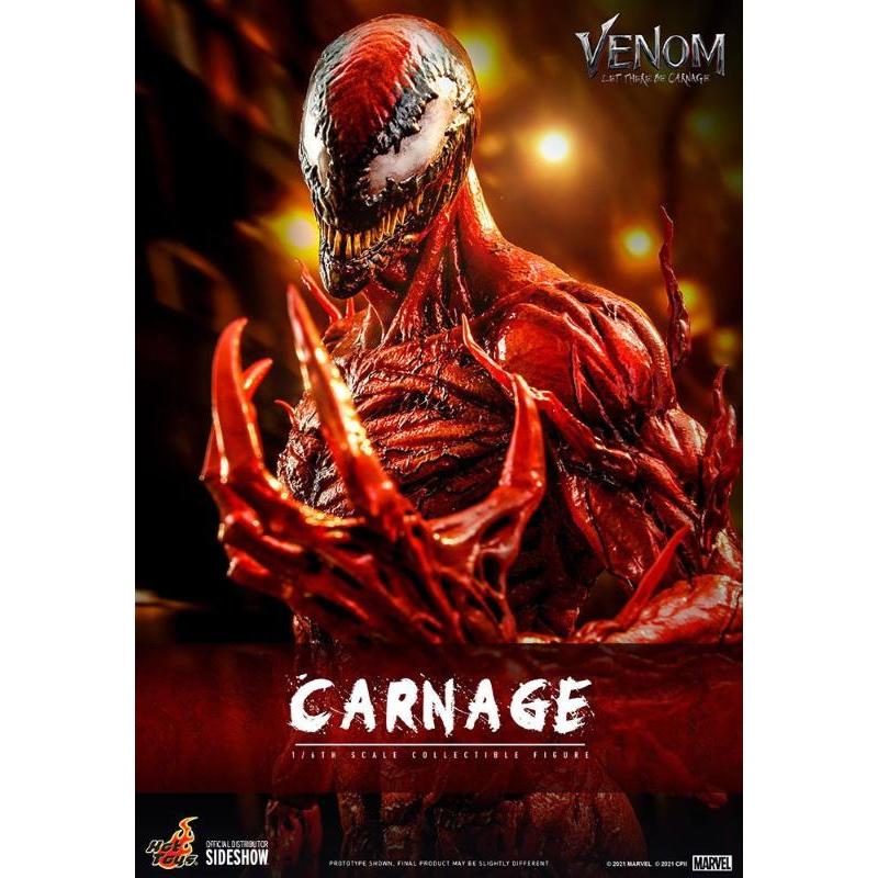 Venom: Let There Be Carnage Movie Masterpiece 1/6 Carnage Hot Toys