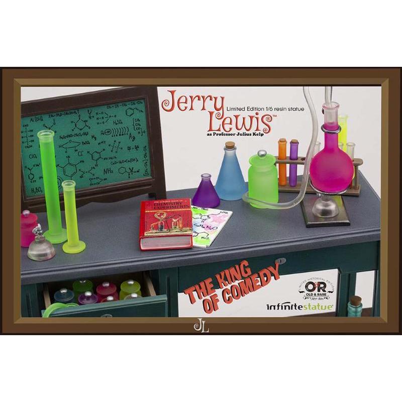 Jerry Lewis as Professor Julius Kelp Old & Rare Deluxe 1/6 Infinite Statue