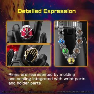 Kamen Rider Wizard Flame Style Plastic Model Kit Figure-Rise Standard Bandai