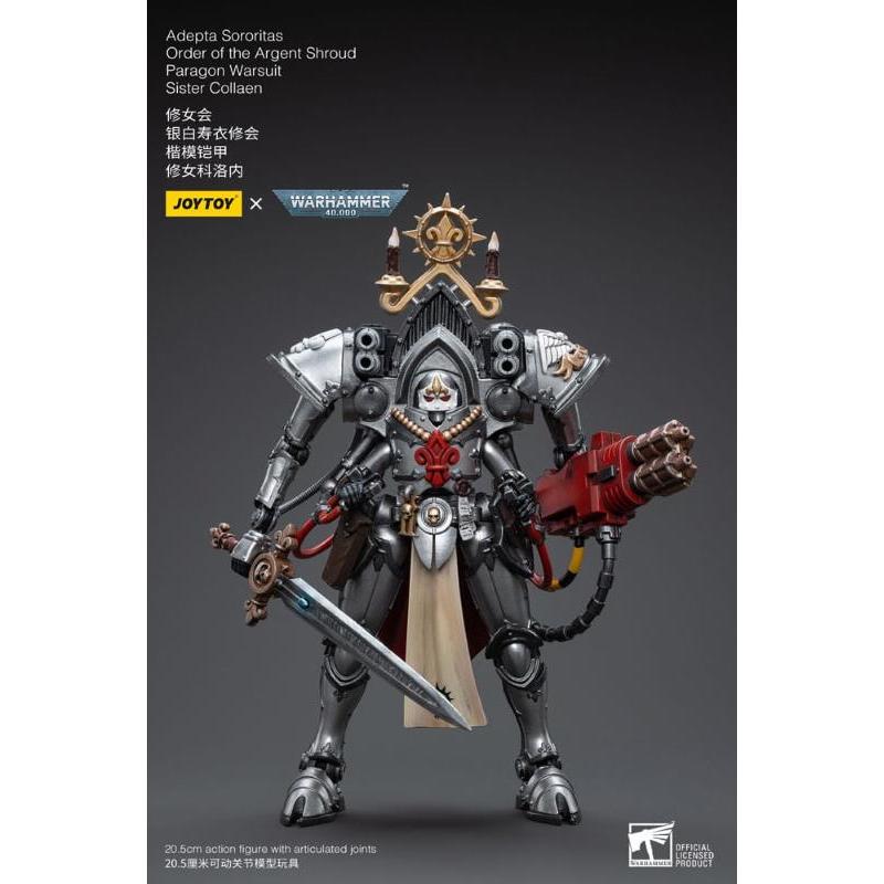 Warhammer 40k 1/18 Adepta Sororitas Warsuit Sister Collaen Joytoy