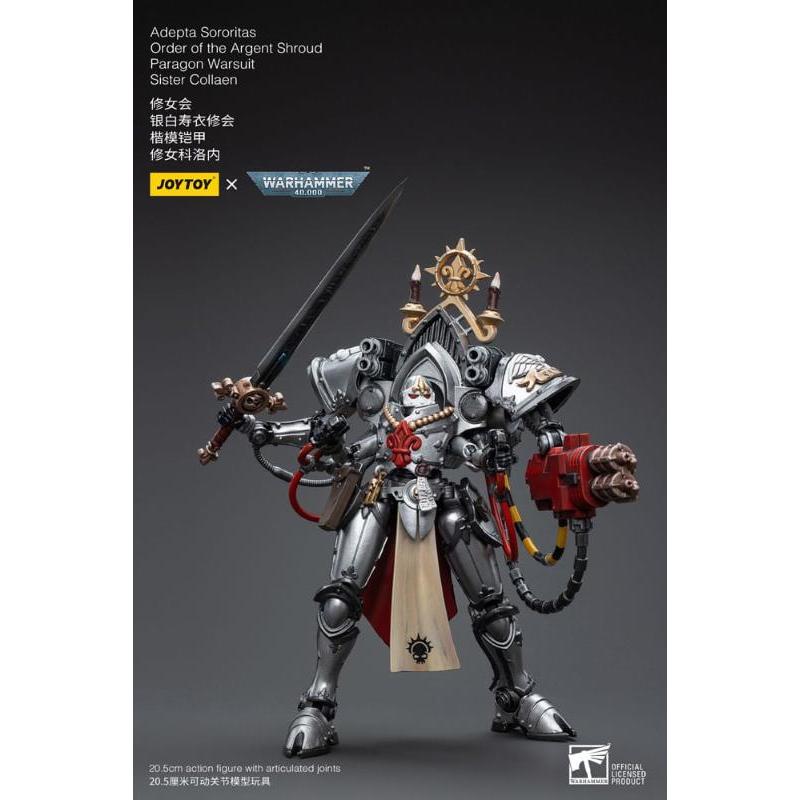 Warhammer 40k 1/18 Adepta Sororitas Warsuit Sister Collaen Joytoy