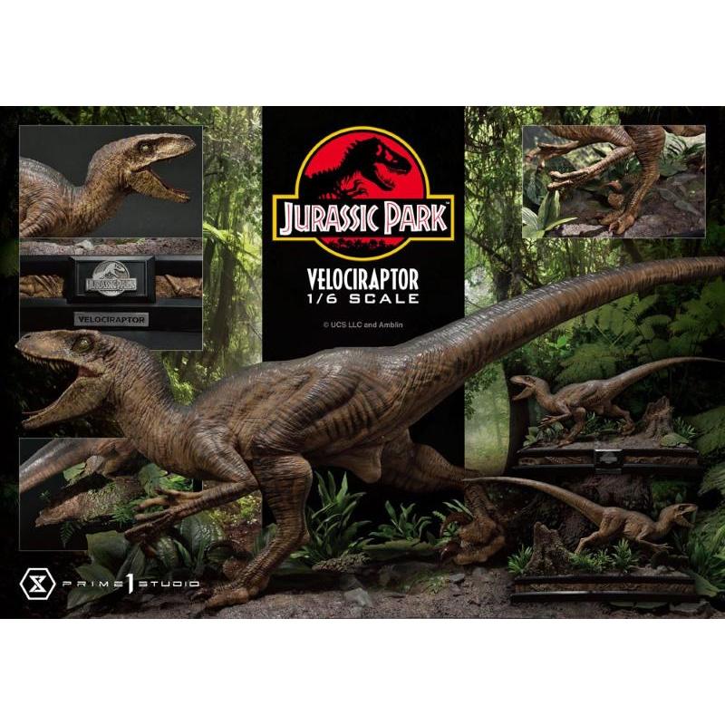 Jurassic Park Legacy Museum Collection 1/6 Velociraptor Attack Prime 1 Studio