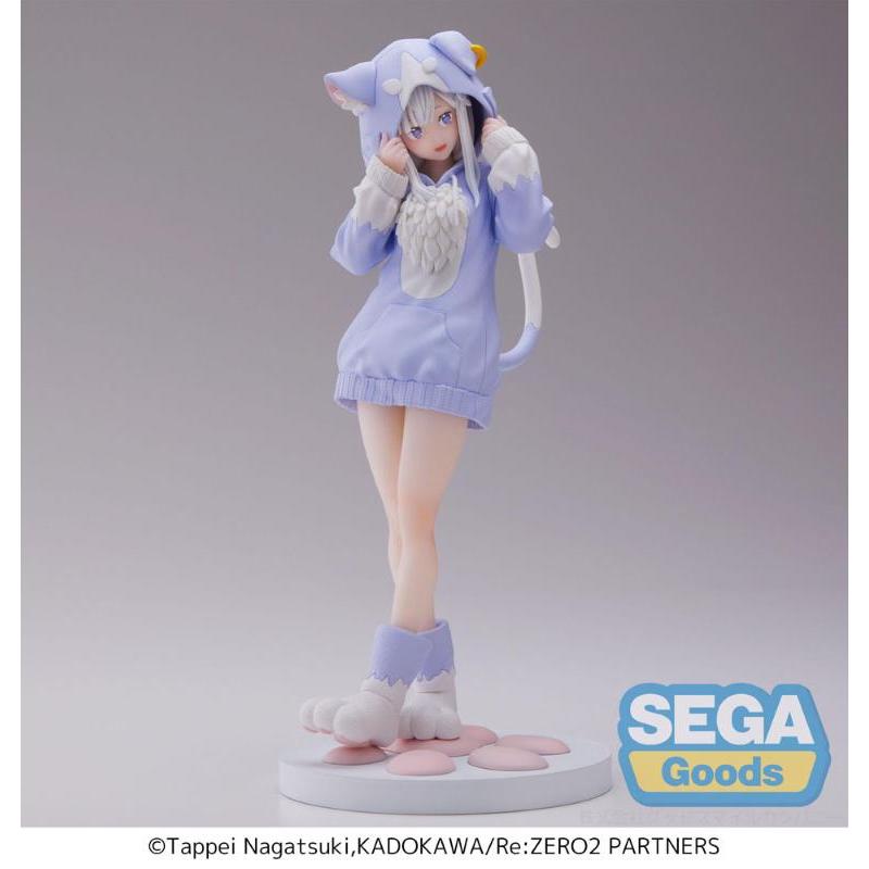 Re:Zero Starting Life in Another World Luminasta Emilia Mofumofu Pack Sega