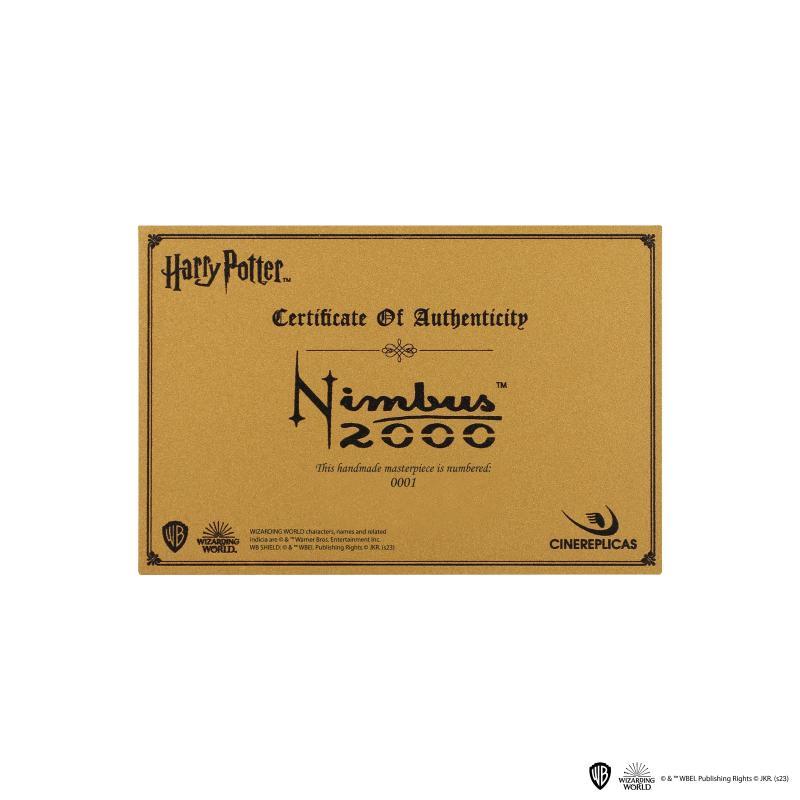 Harry Potter Nimbus 2000 Junior Magic Broom Replica 1:2 Cinereplicas