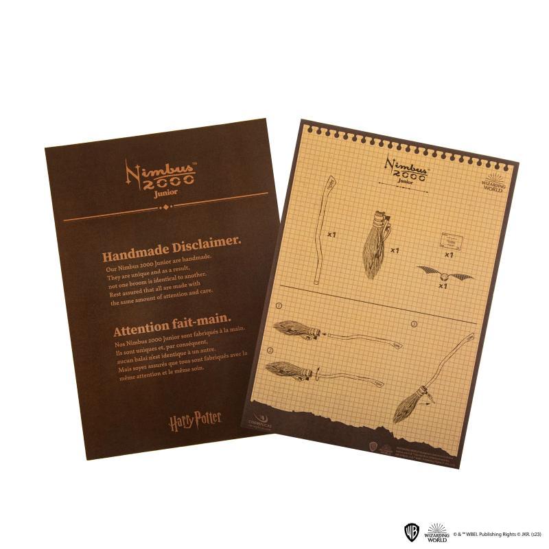 Harry Potter Nimbus 2000 Junior Magic Broom Replica 1:2 Cinereplicas