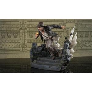 Indiana Jones Raiders of the Lost Ark Diorama Gallery Escape with Idol Diamond Select Toys