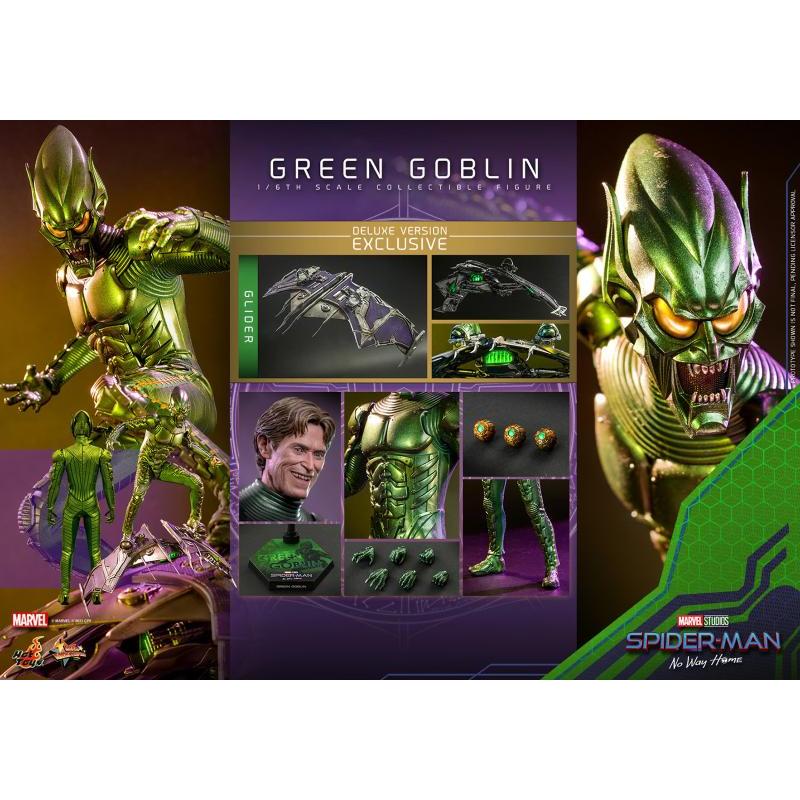 Spider-Man: No Way Home Movie Masterpiece Green Goblin Deluxe Version Hot Toys