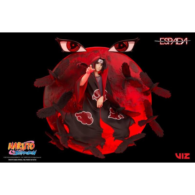 Naruto Shippuden: 1/8 Wall Art Statue Itachi Uchiha (Tsukuyomi) Espada Art