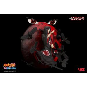 Naruto Shippuden: 1/8 Wall Art Statue Itachi Uchiha (Tsukuyomi) Espada Art