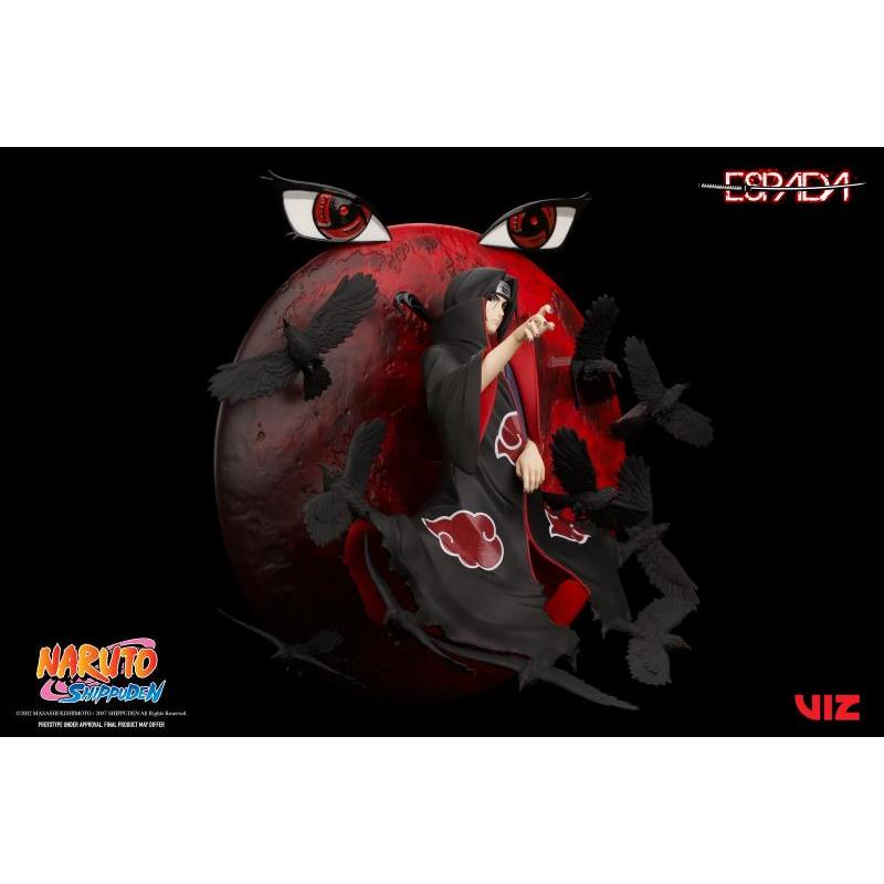 Naruto Shippuden: 1/8 Wall Art Statue Itachi Uchiha (Tsukuyomi) Espada Art
