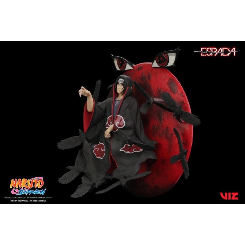 Naruto Shippuden: 1/8 Wall Art Statue Itachi Uchiha (Tsukuyomi) Espada Art