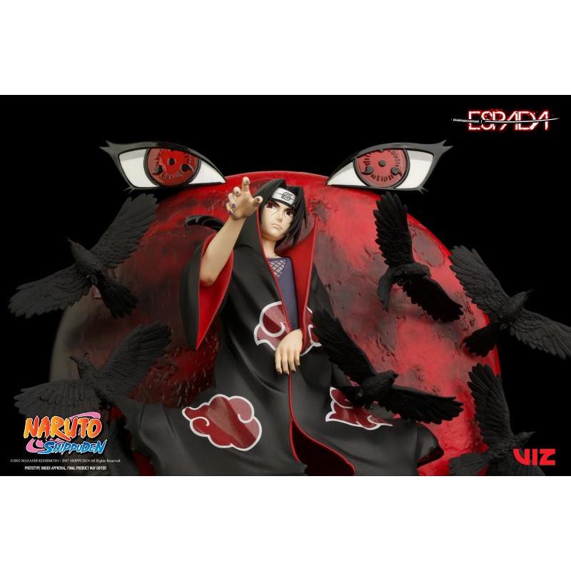Naruto Shippuden: 1/8 Wall Art Statue Itachi Uchiha (Tsukuyomi) Espada Art