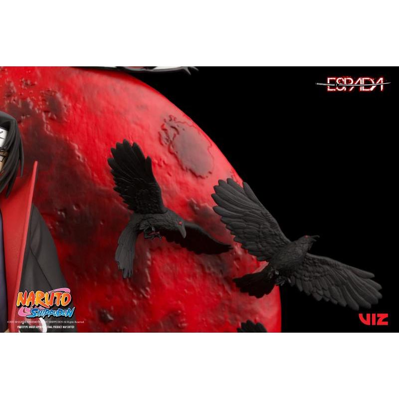 Naruto Shippuden: 1/8 Wall Art Statue Itachi Uchiha (Tsukuyomi) Espada Art
